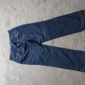 Gloria Vanderbilt Dark Blue Straight Leg Jeans